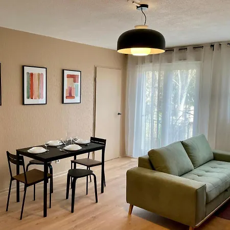 アパート Grand Studio Joli Coeur - Calme Cosy Lumineux + Parking *