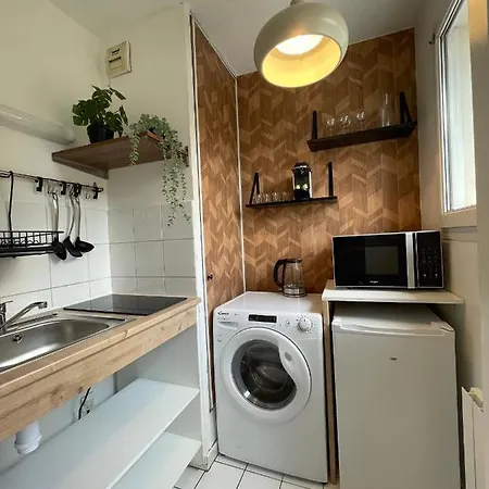 Apartment Grand Studio Joli Coeur - Calme Cosy Lumineux + Parking